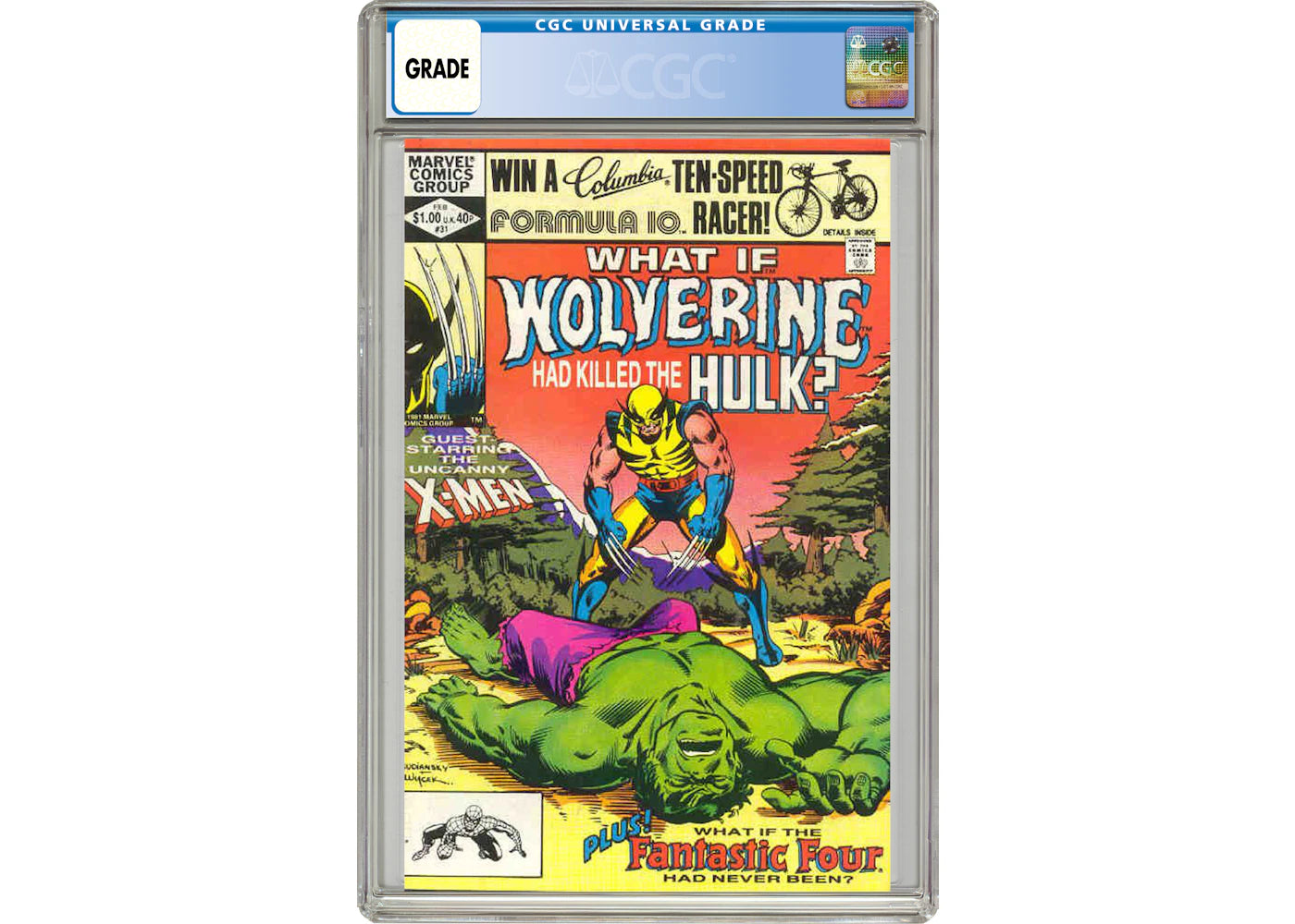 Marvel What If (1977 1st Series) #31 Comic Book CGC Graded