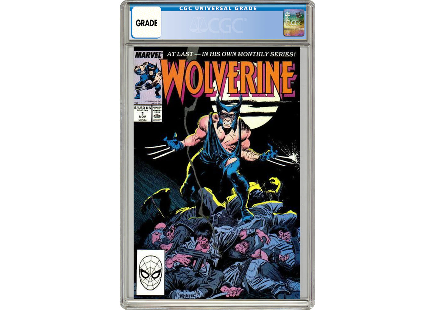 Marvel Wolverine #1 Comic Book CGC Graded