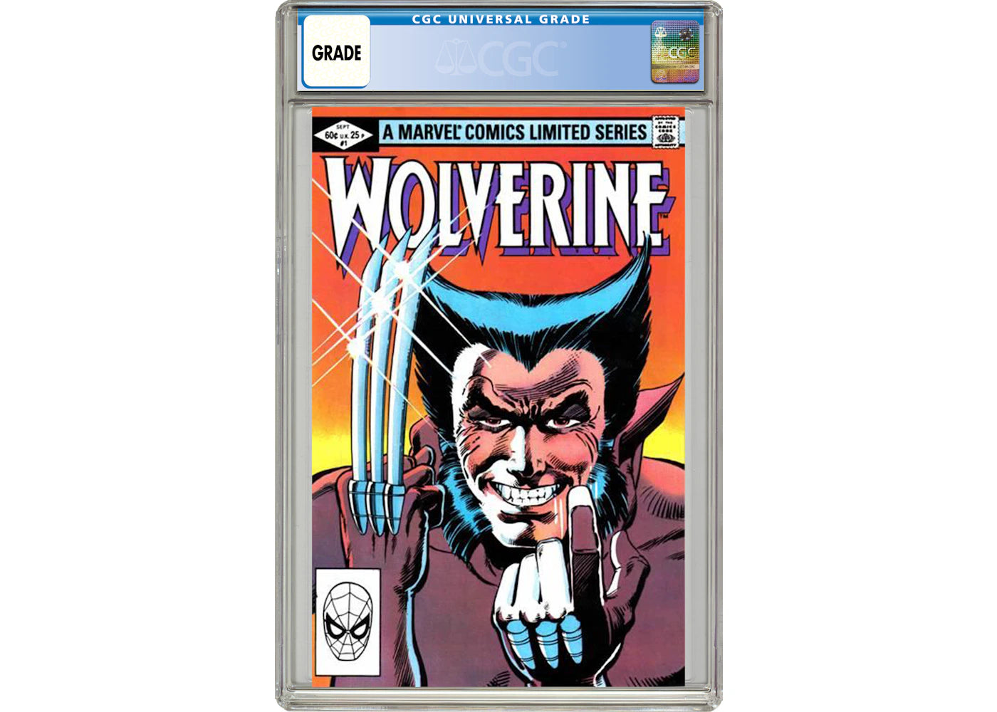 Marvel Wolverine #1- Limited Series Comic Book CGC Graded