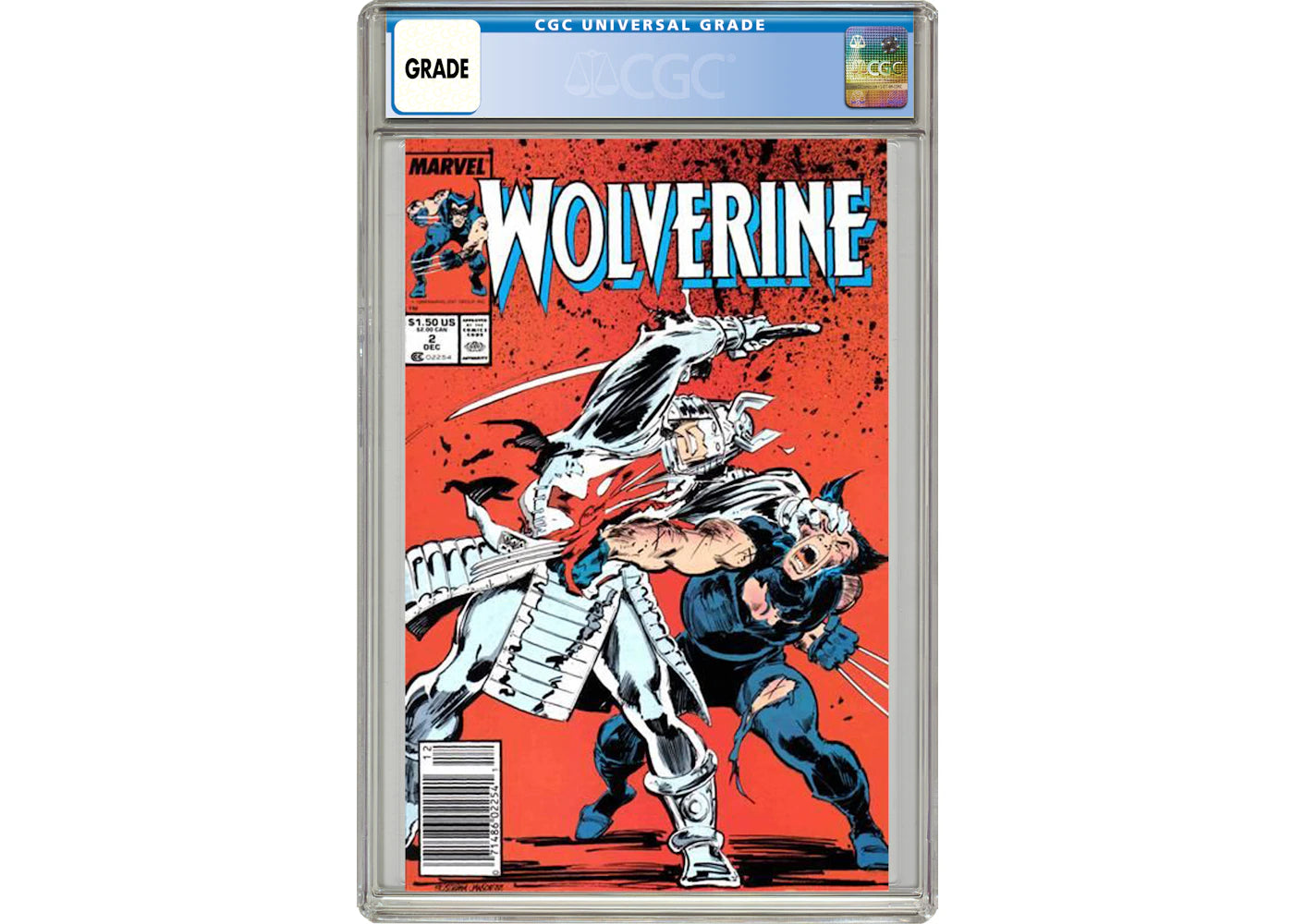 Marvel Wolverine #2 Comic Book CGC Graded