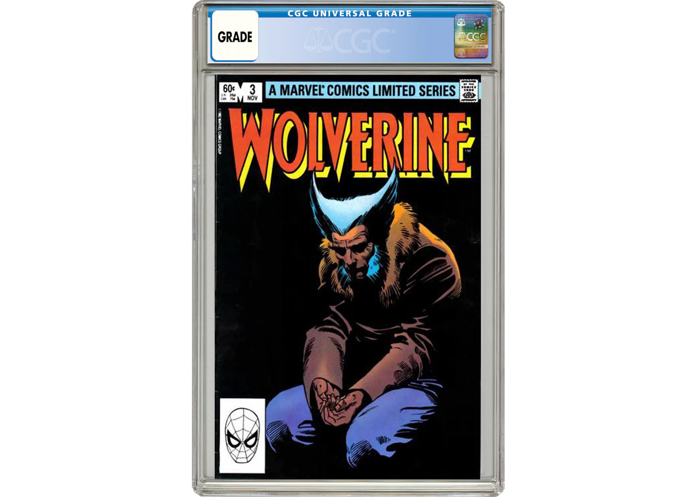 Marvel Wolverine #3 - Limited Series Comic Book CGC Graded