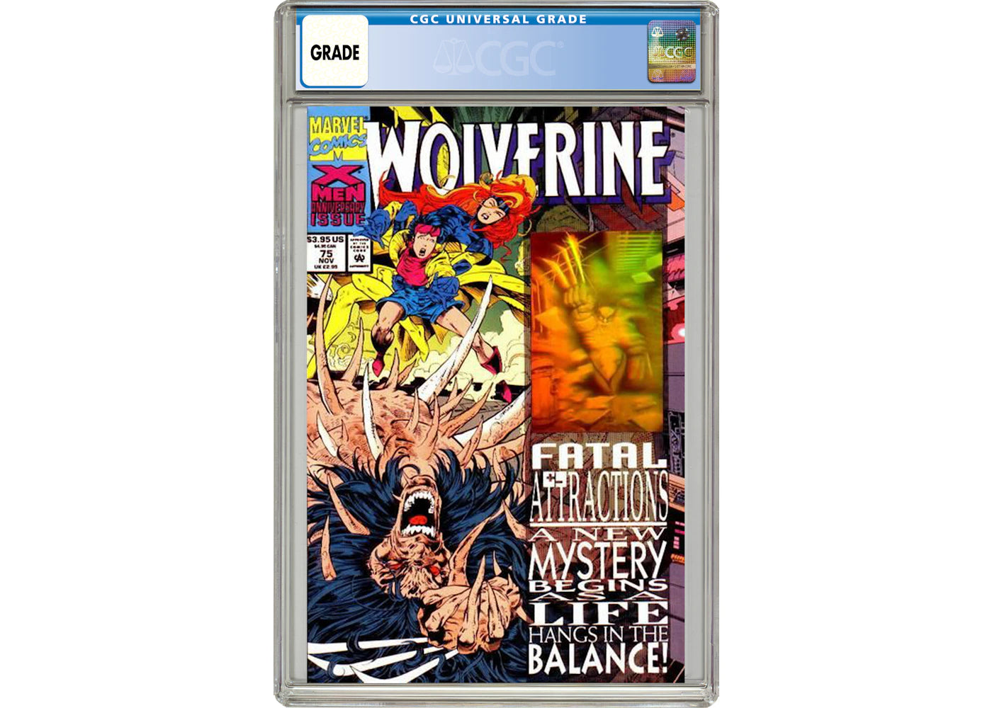 Marvel Wolverine #75 Comic Book CGC Graded