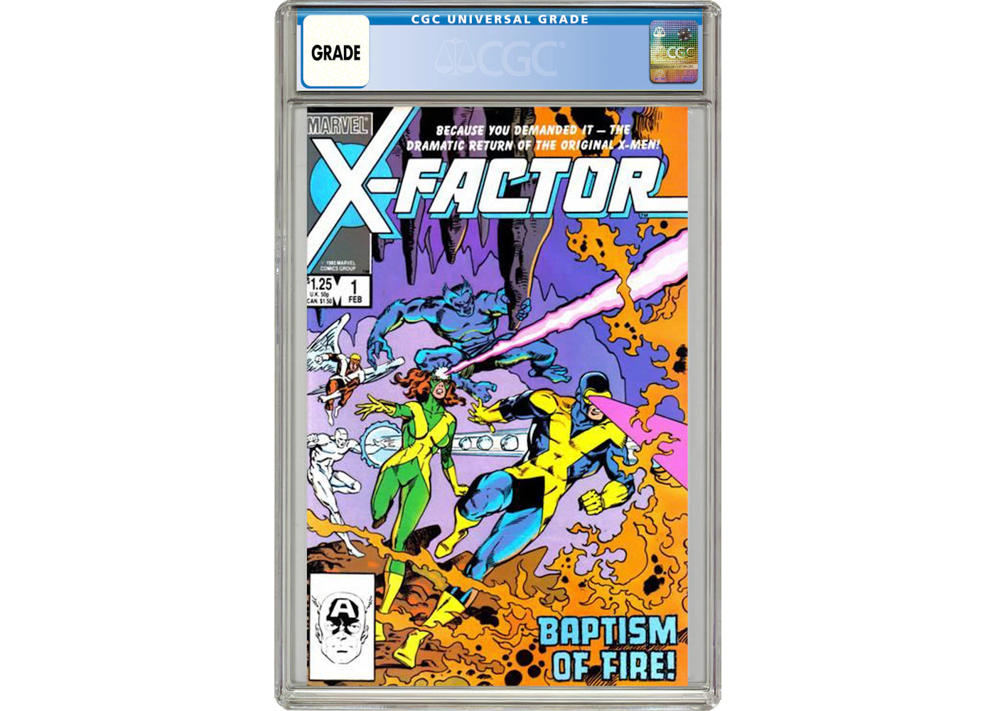 Marvel X-Factor #1 Comic Book CGC Graded