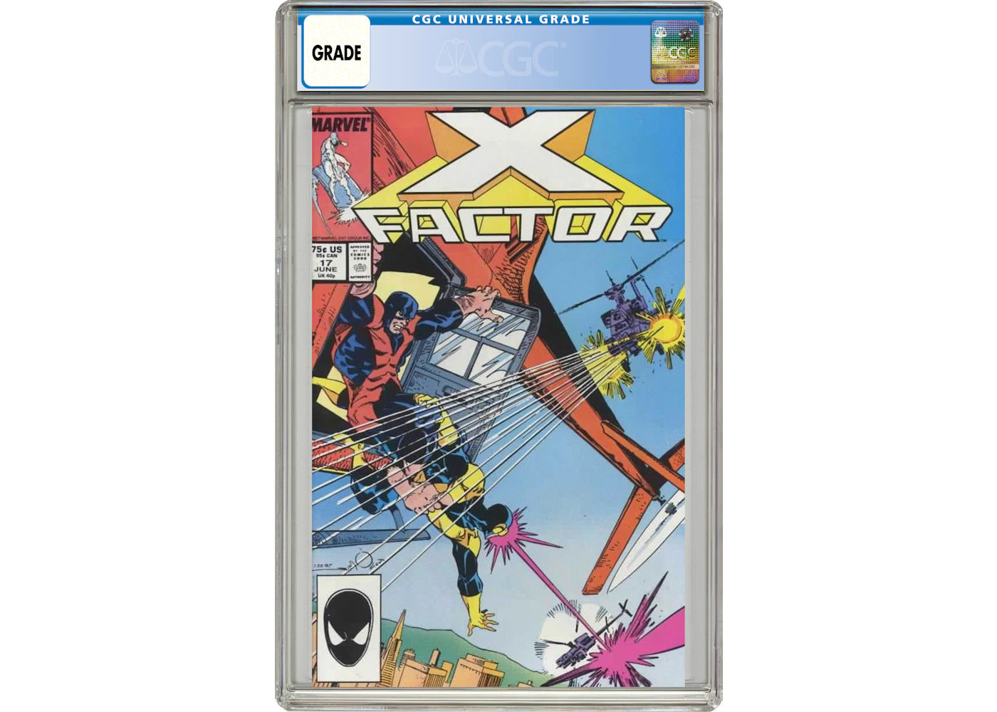 Marvel X-Factor (1986 1st Series) #17 Comic Book CGC Graded