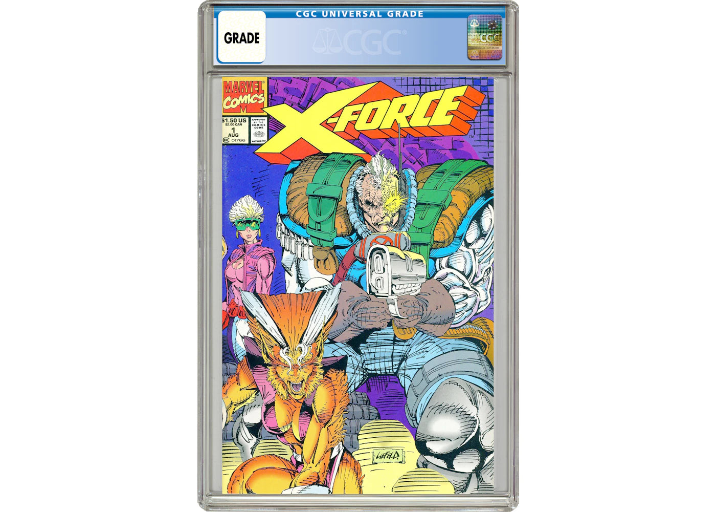 Marvel X-Force #1 Comic Book CGC Graded