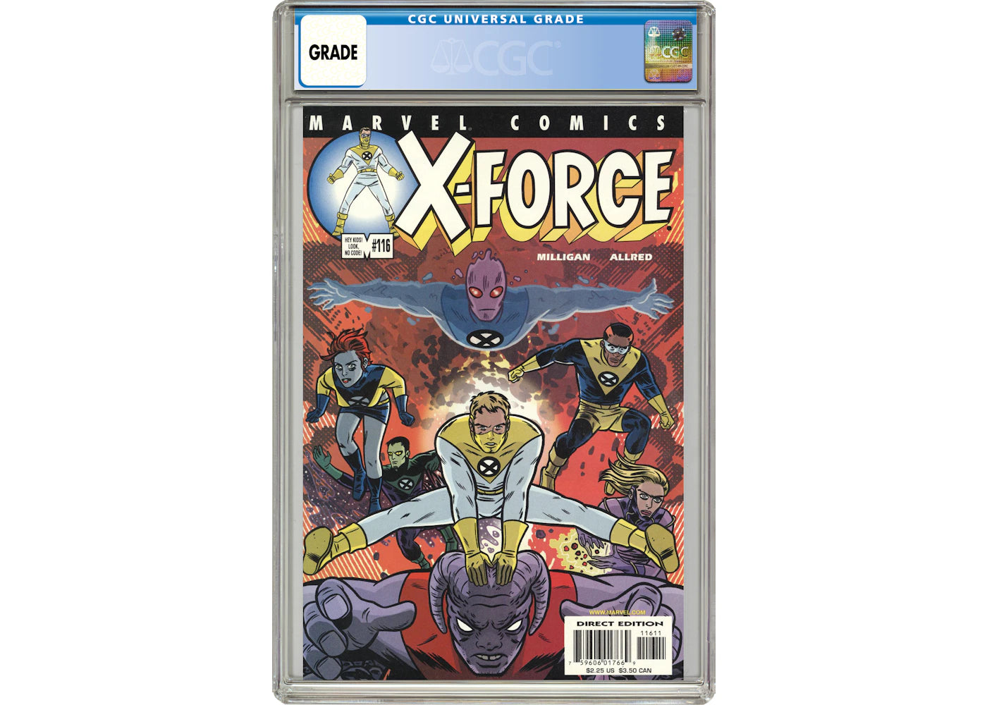 Marvel X-Force (1991 1st Series) #116B Comic Book CGC Graded