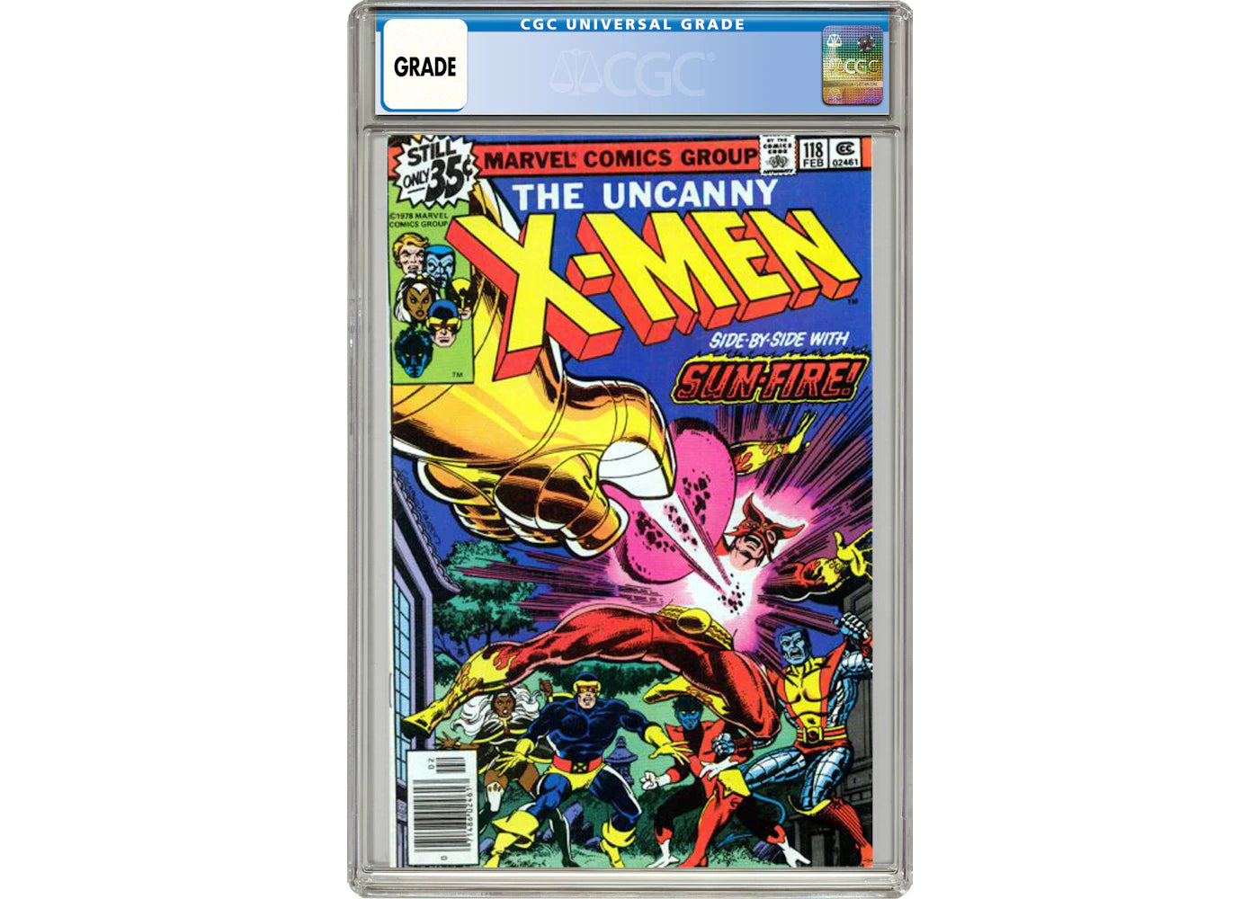 Marvel X-Men #118 (Sun-Fire App.) Comic Book CGC Graded