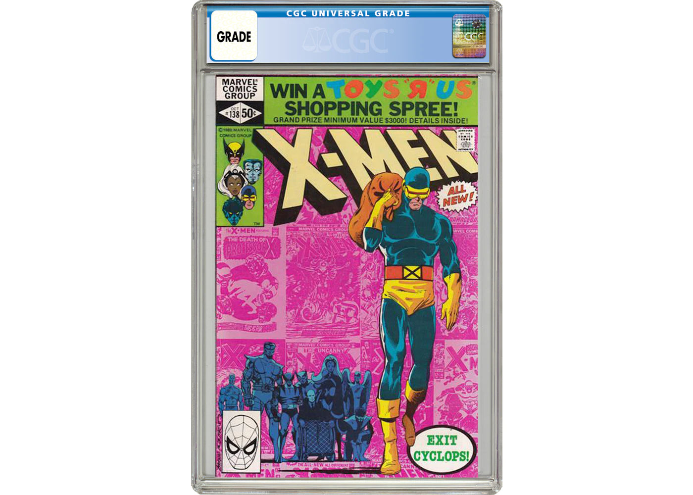 Marvel X-Men #138 Comic Book CGC Graded