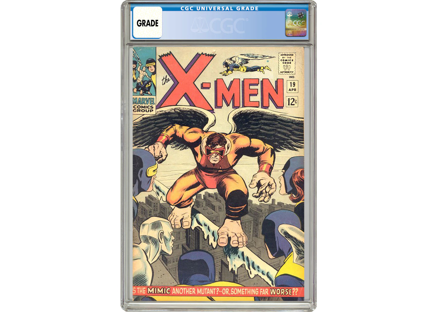 Marvel X-Men #19 (1st App. of the Mimic) Comic Book CGC Graded