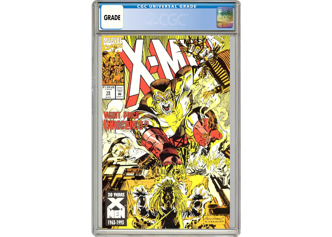 Marvel X-Men (1991 1st Series) #19 Comic Book CGC Graded