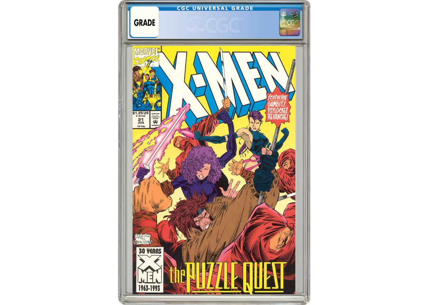 Marvel X-Men (1991 1st Series) #21 Comic Book CGC Graded