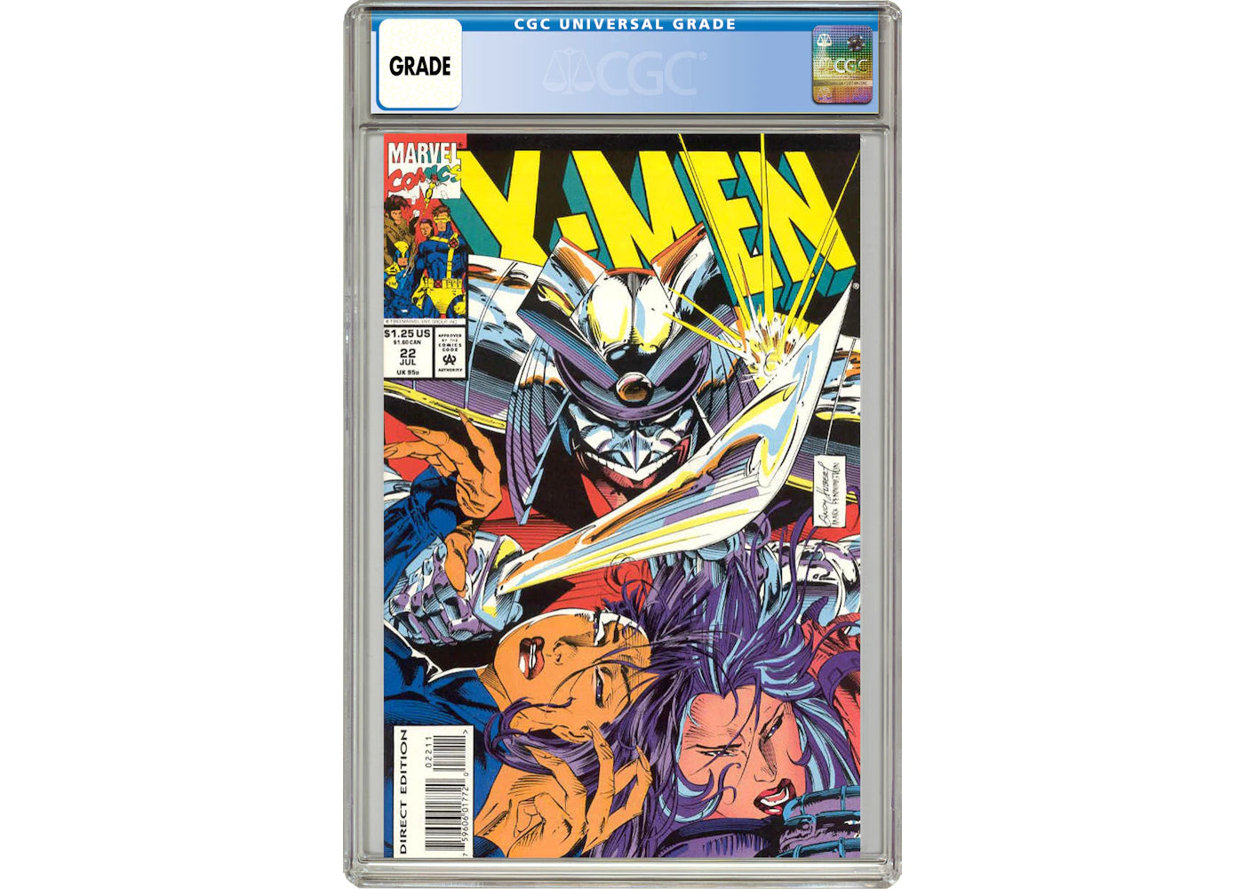 Marvel X-Men (1991 1st Series) #22 Comic Book CGC Graded