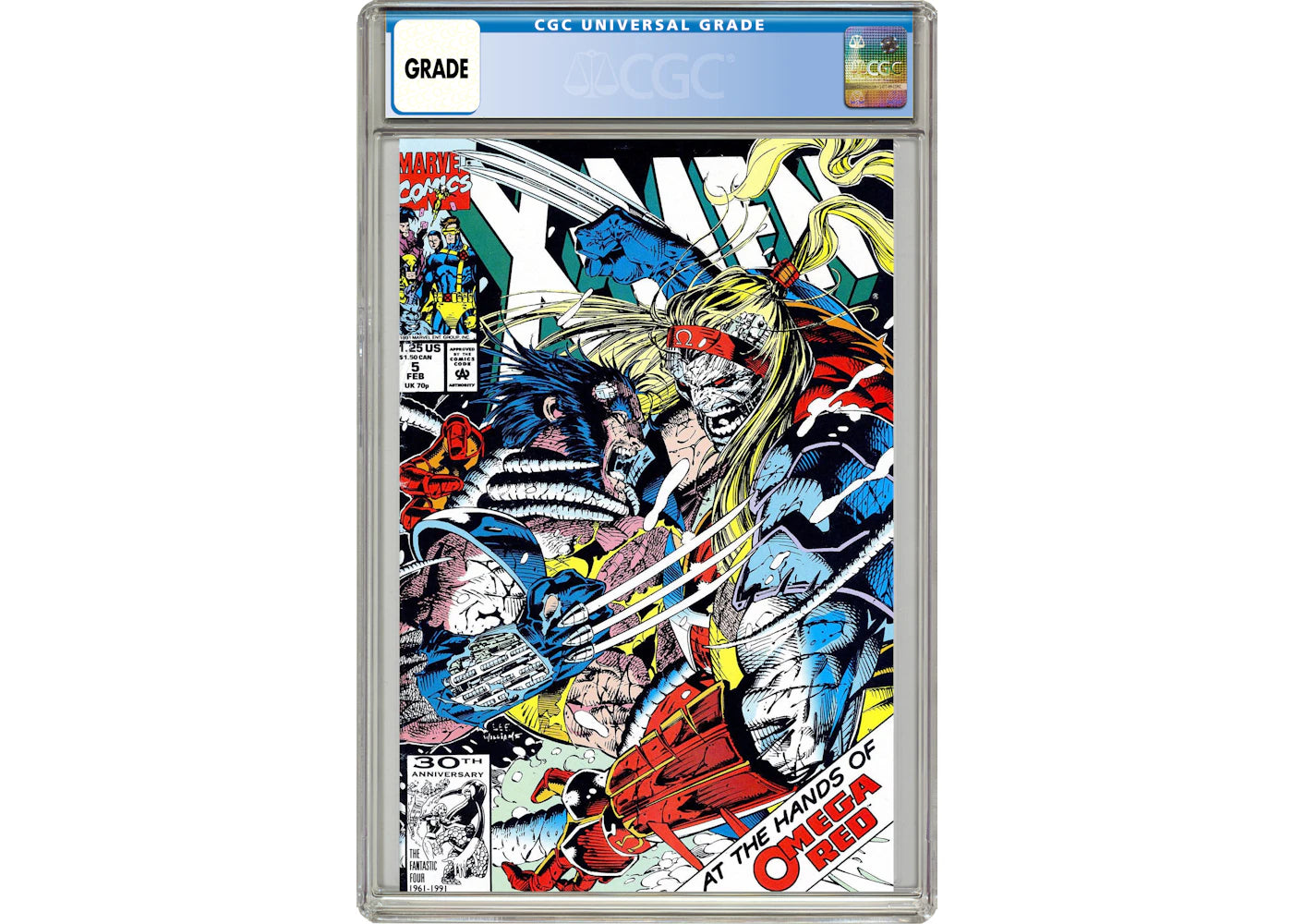 Marvel X-Men #5 (1st App. of Maverick) Comic Book CGC Graded
