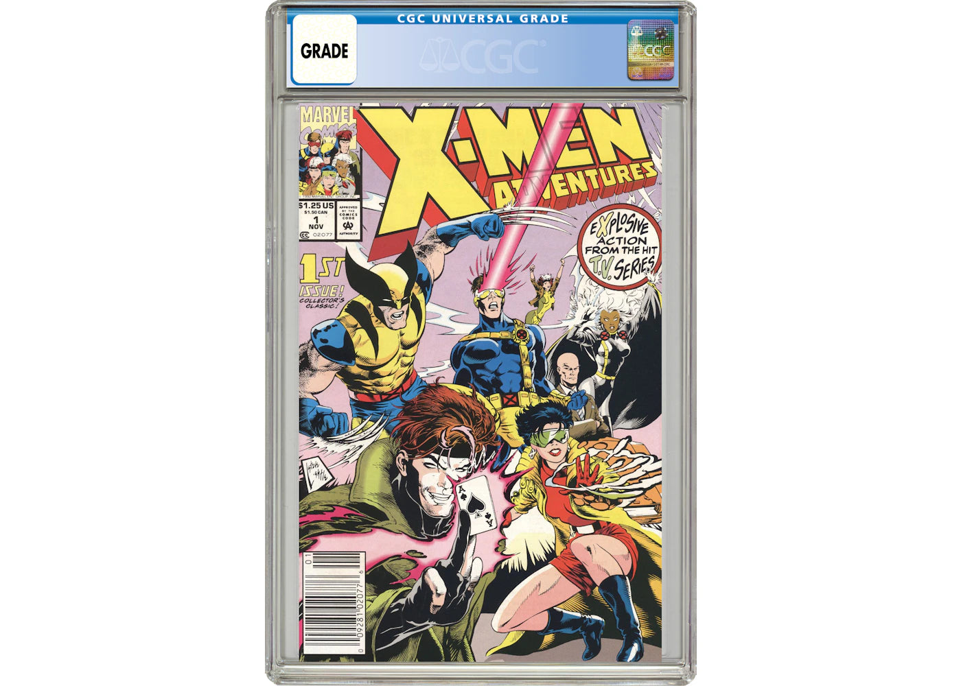 Marvel X-Men Adventures (1992 Marvel) Season I #1 Comic Book CGC Graded