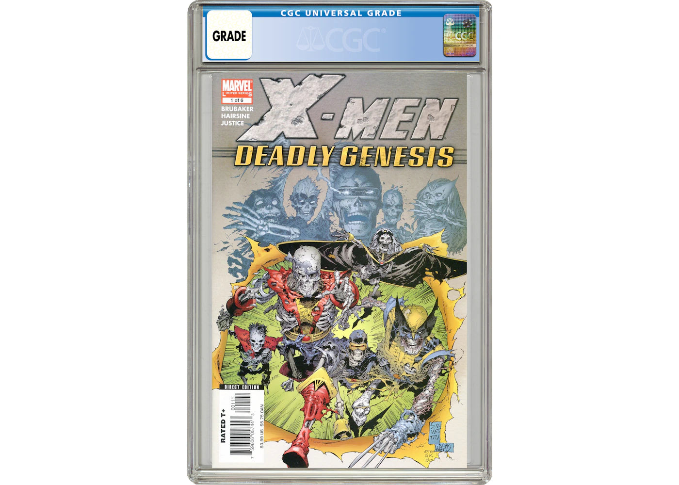 Marvel X-Men Deadly Genesis (2006) #1A Comic Book CGC Graded