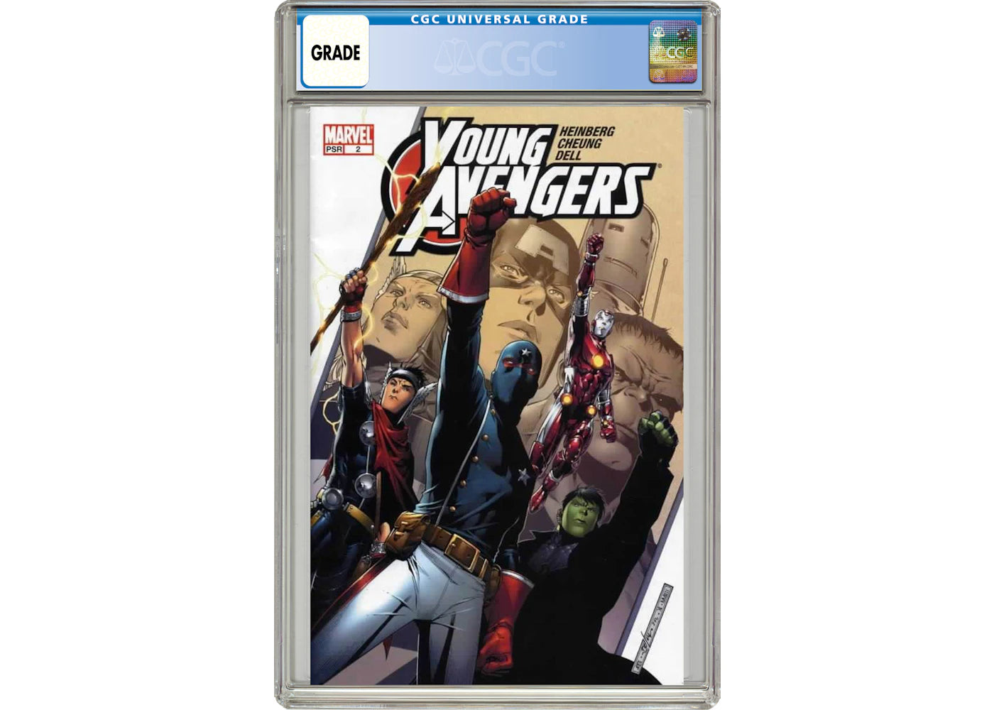 Marvel Young Avengers (2005) #2 Comic Book CGC Graded