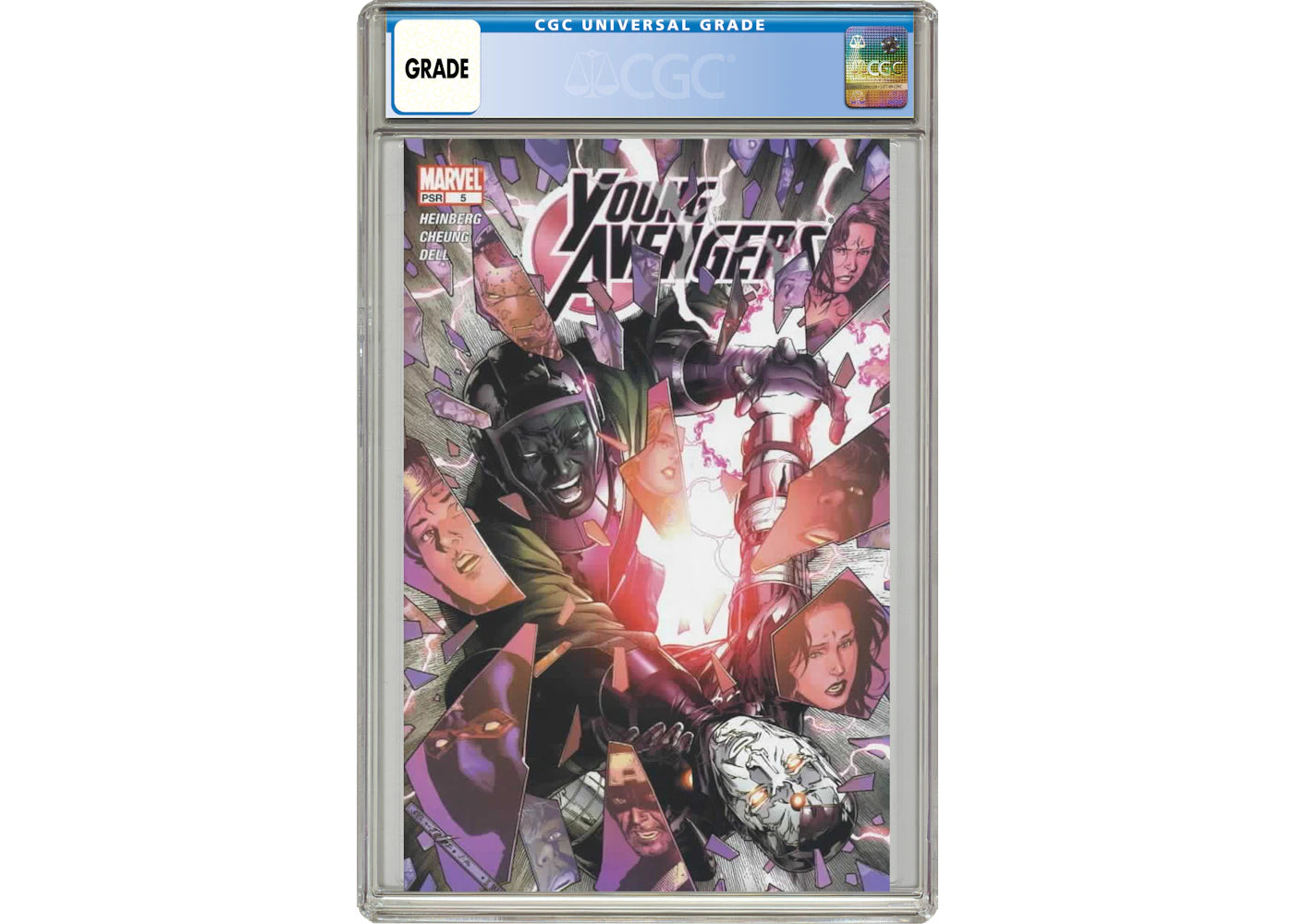 Marvel Young Avengers (2005) #5 Comic Book CGC Graded