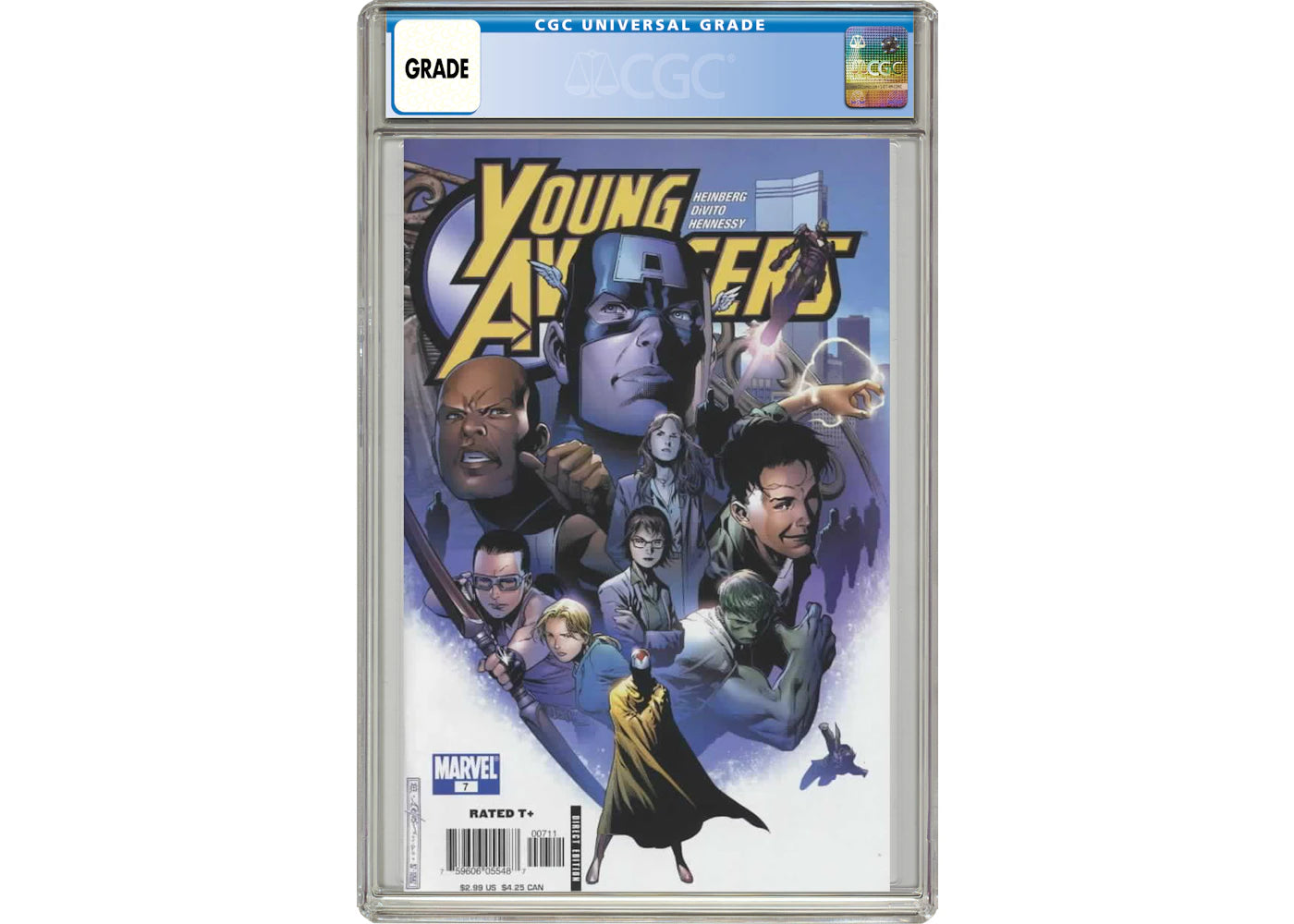 Marvel Young Avengers (2005) #7 Comic Book CGC Graded