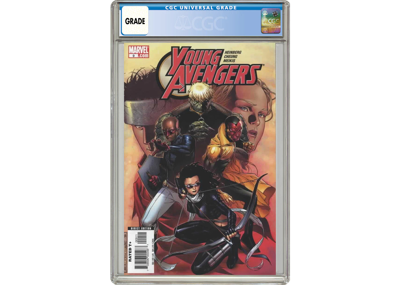 Marvel Young Avengers (2005) #9 Comic Book CGC Graded