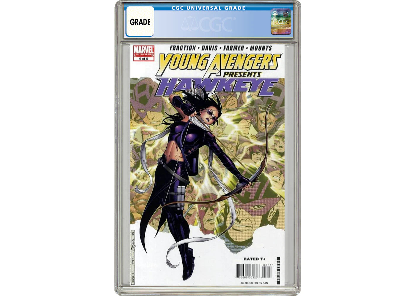 Marvel Young Avengers Presents (2008) #6 Comic Book CGC Graded