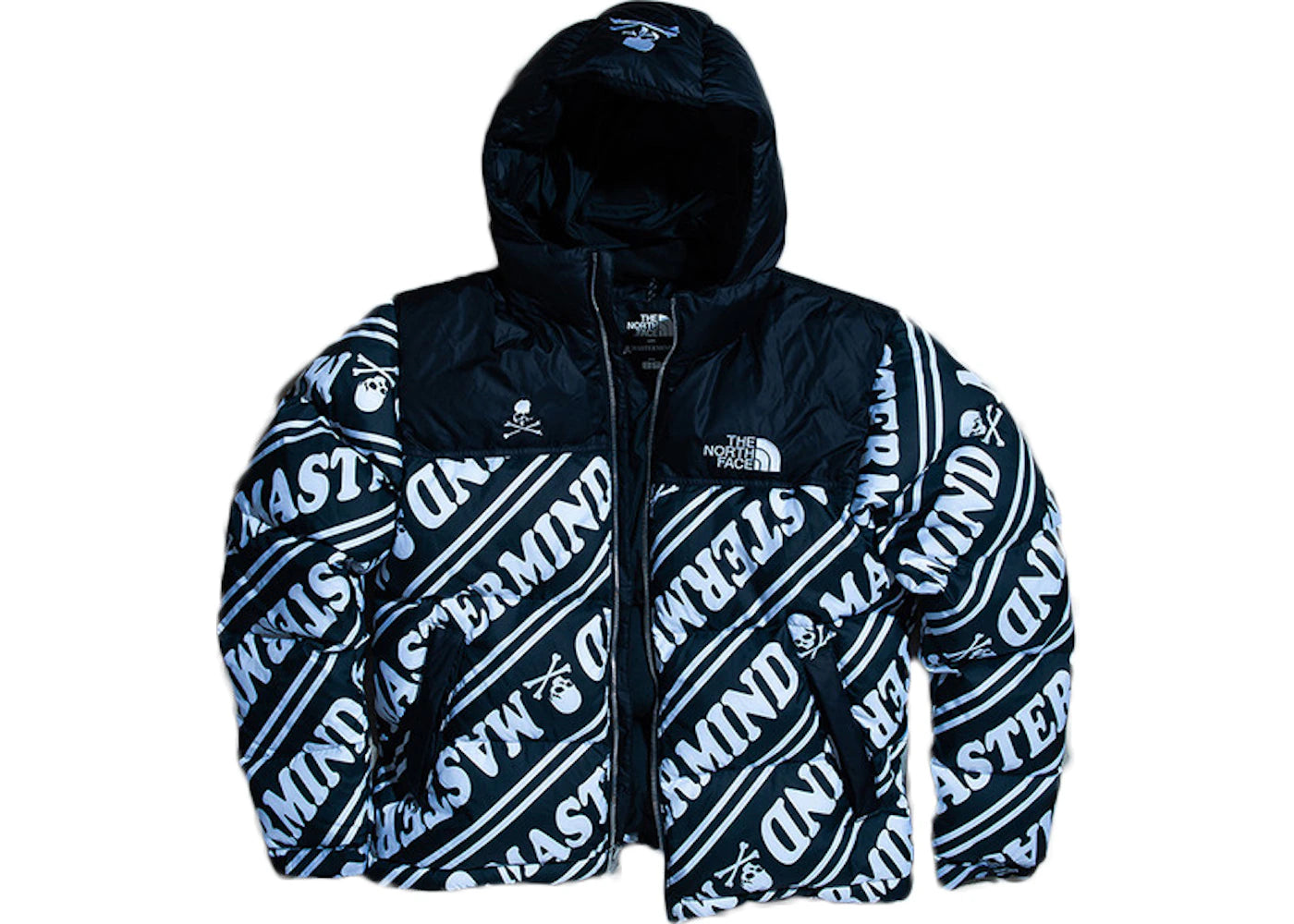 Mastermind The North Face Nuptse Jacket Black/White