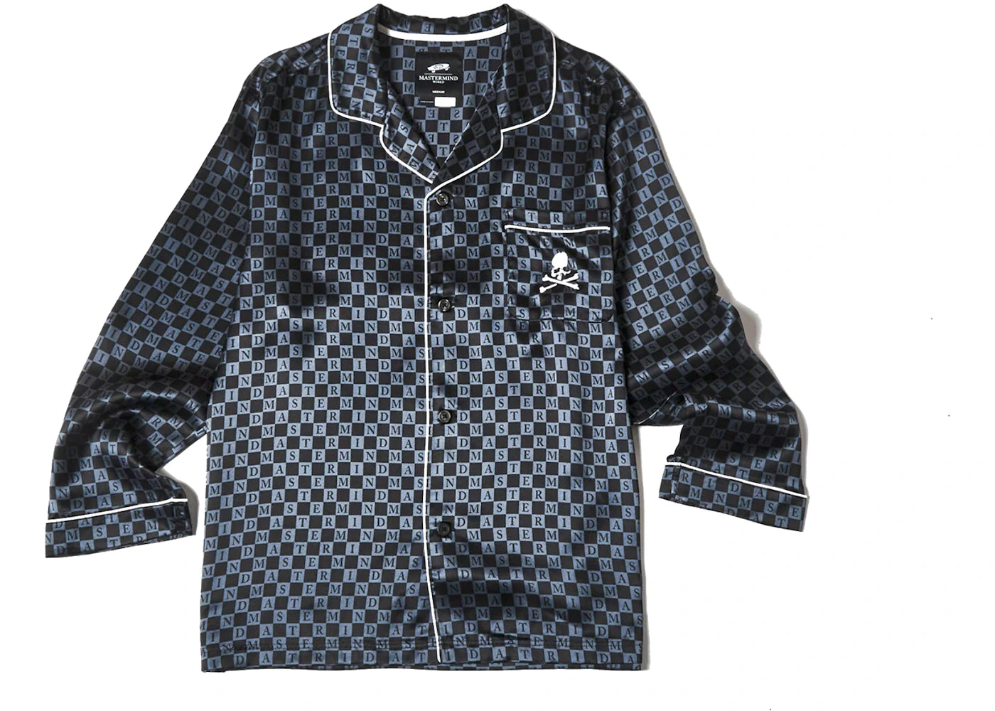 Mastermind x Vans Vault Silk Pajama Shirt Black