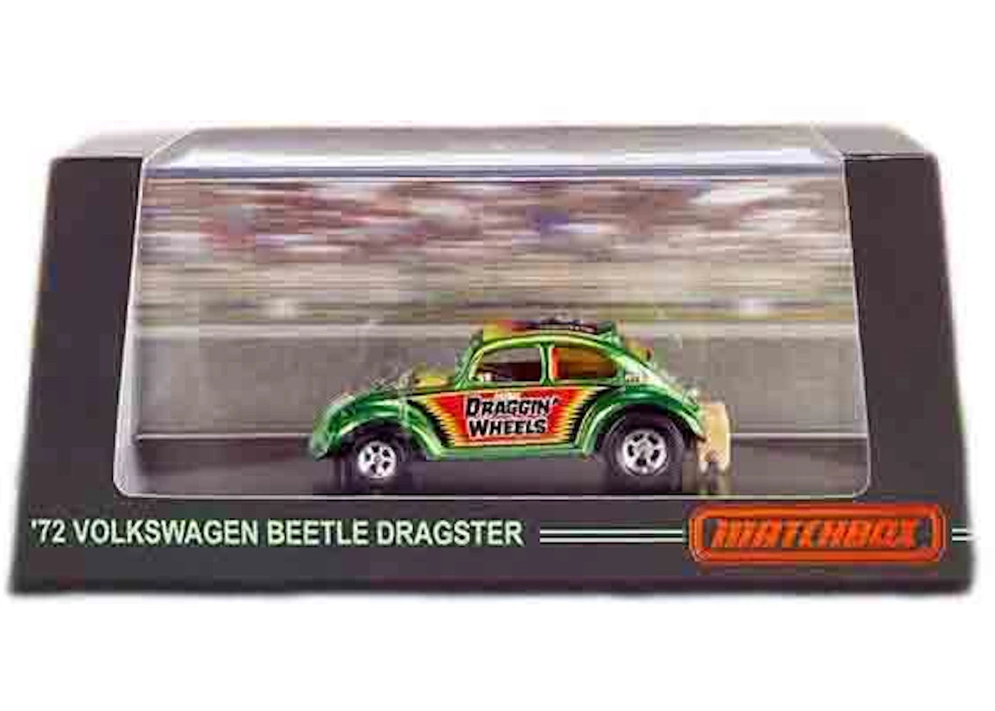 Matchbox Mean Green Drag Machine 72 Volkswagen Beetle Dragster