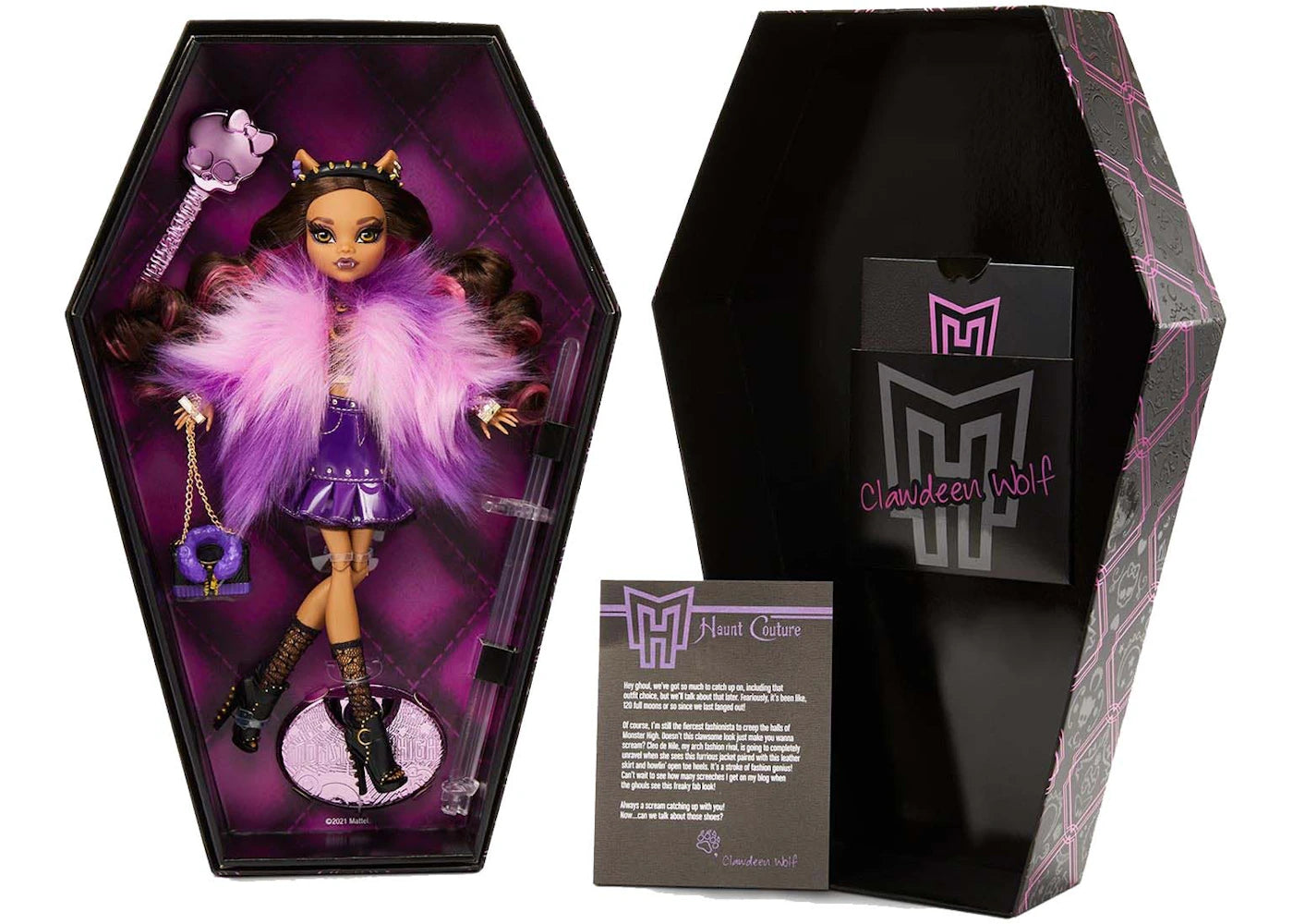 Mattel Monster High Clawdeen Haunt Couture Doll