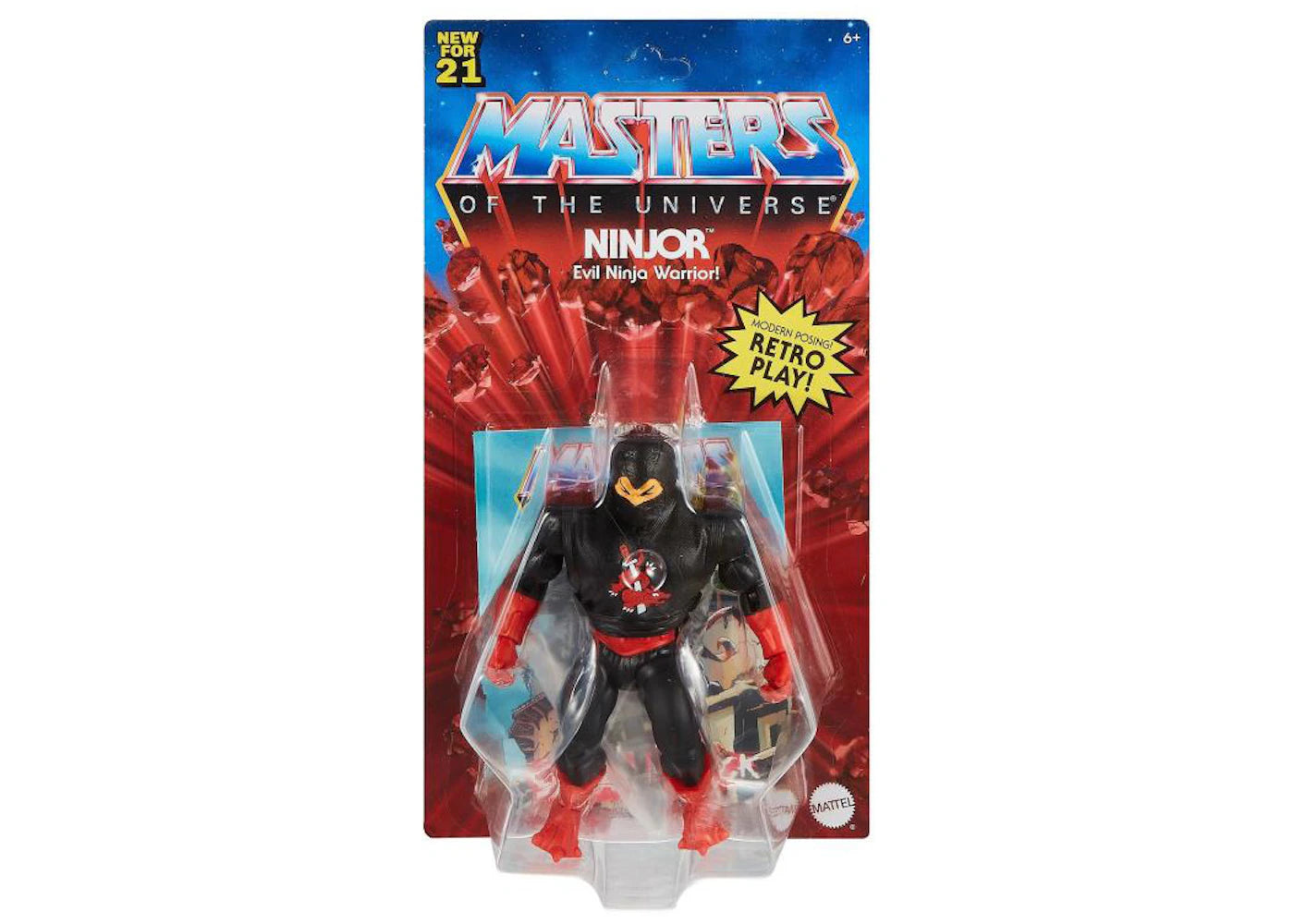 Mattel Masters of the Universe Origins Ninjor Action Figure – Side Kicks