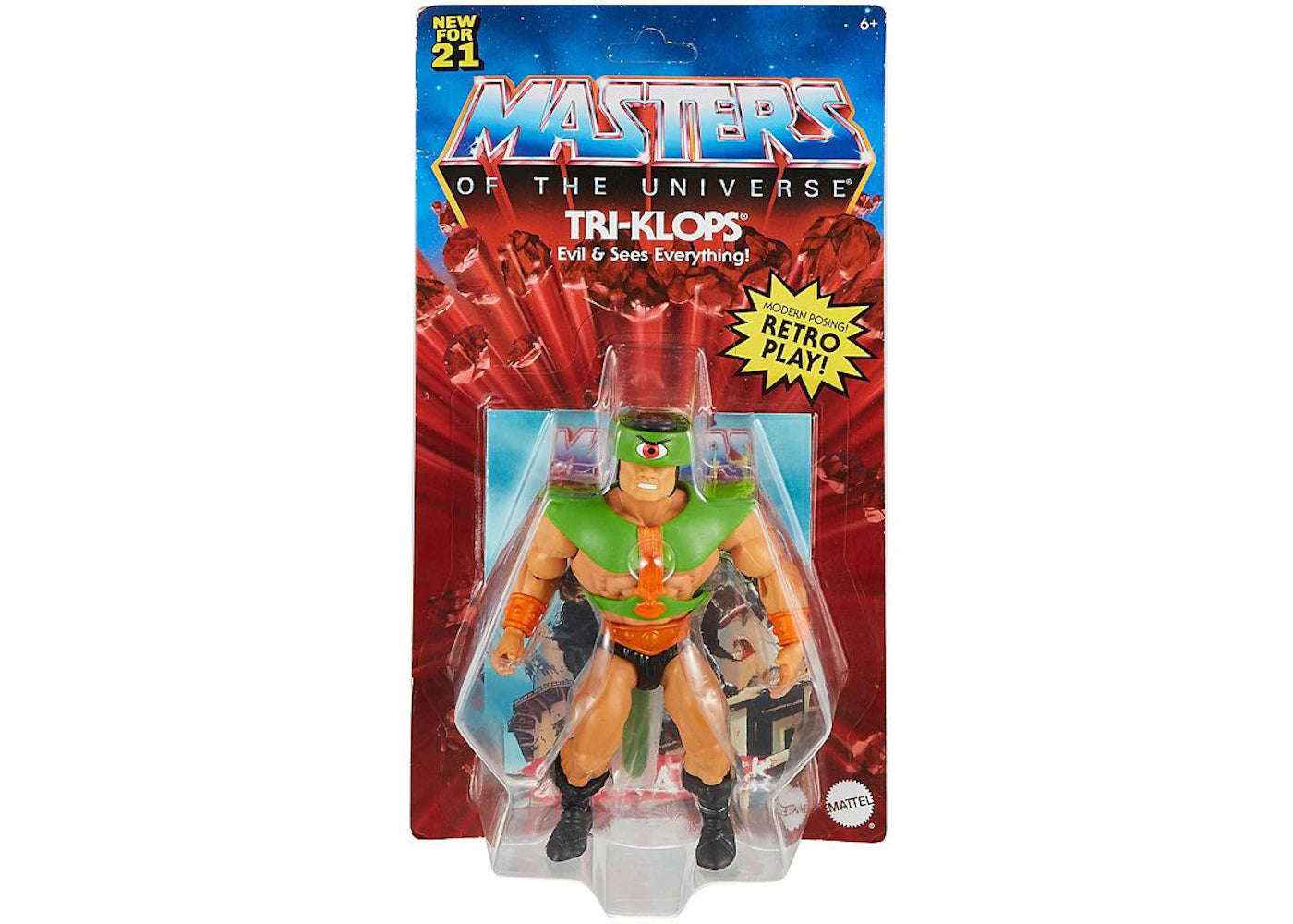 Mattel Masters of the Universe Origins Tri-Klops Action Figure – Side Kicks