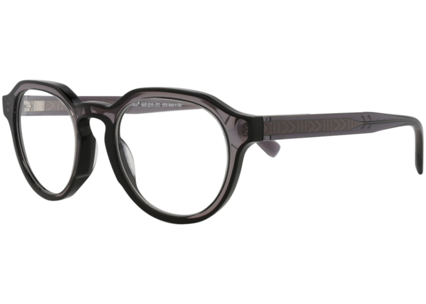 Maui Jim Round Eyeglasses Grey/Grey/Transparent (MJO2215-27C)