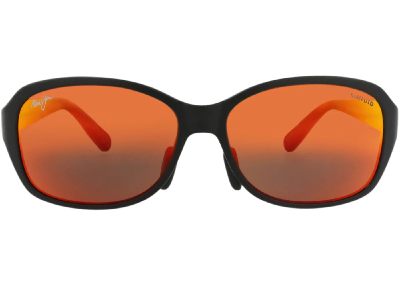 Maui Jim Square-Frame Injection Sunglasses Black Black Lava (RM433N-35UTD)