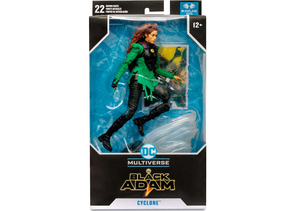 Cyclone Action Figure McFarlane Toys DC Multiverse Cyclone Black Adam Movie Action Figure ...