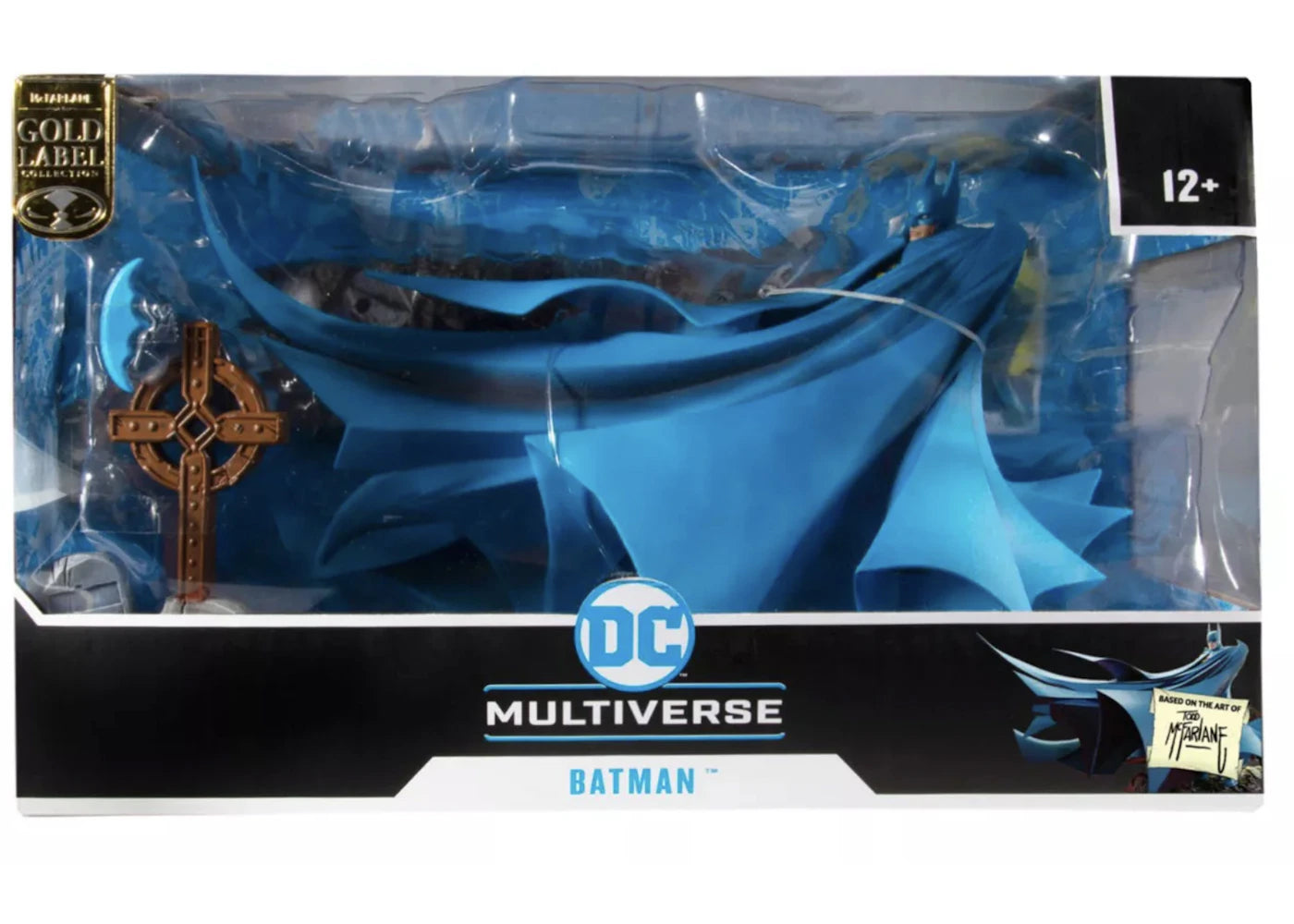 McFarlane Toys DC Multiverse Designer Edition Batman Year Two Gold Label NYCC Exclusive Action Figure