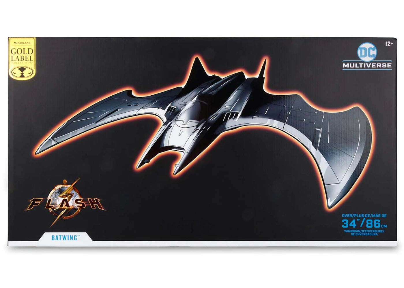 McFarlane Toys DC Multiverse The Flash Batwing Gold Label McFarlane Toys Exclusive Action Figure
