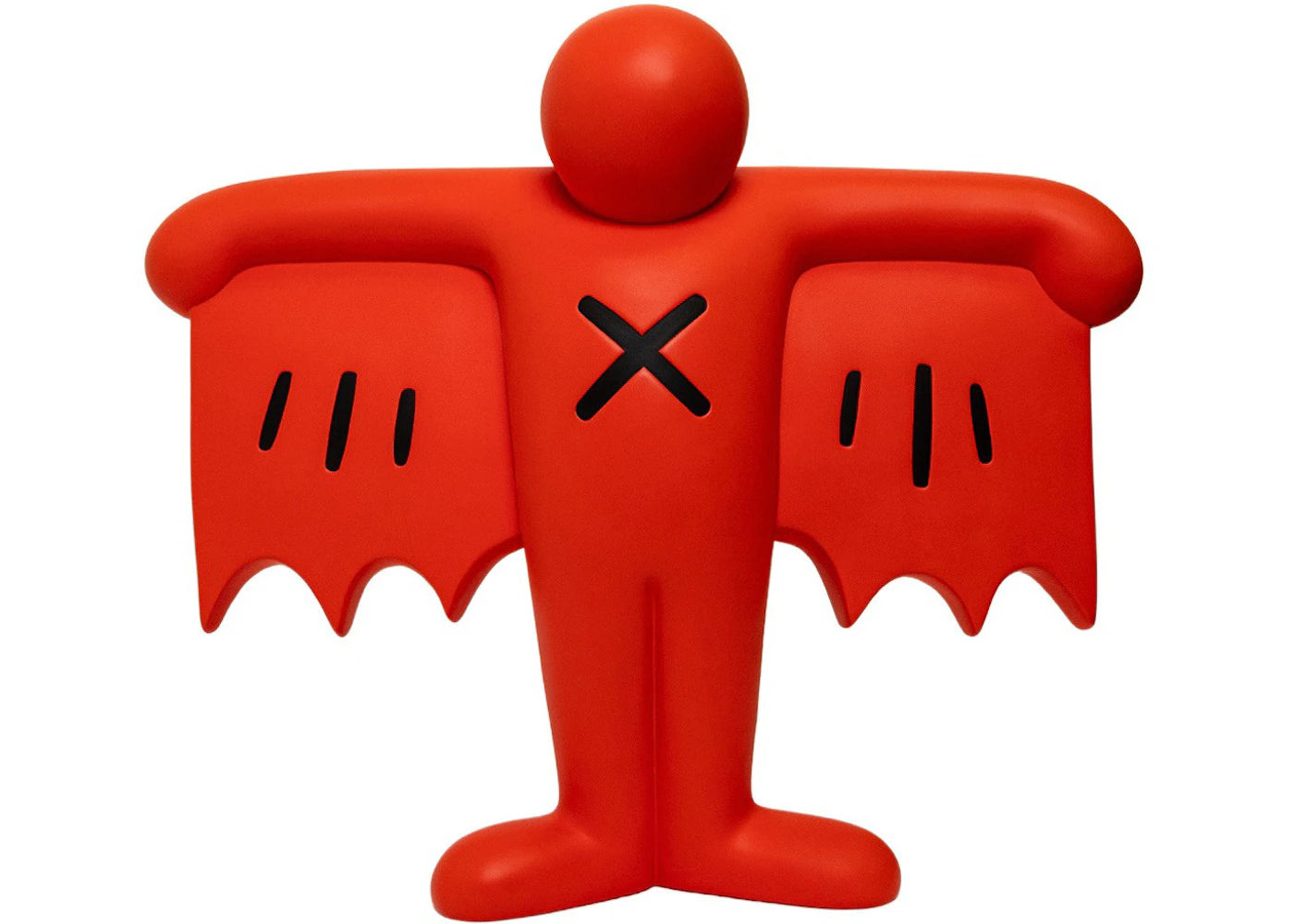 Medicom Keith Haring Flying Devil Original Version Figure Red