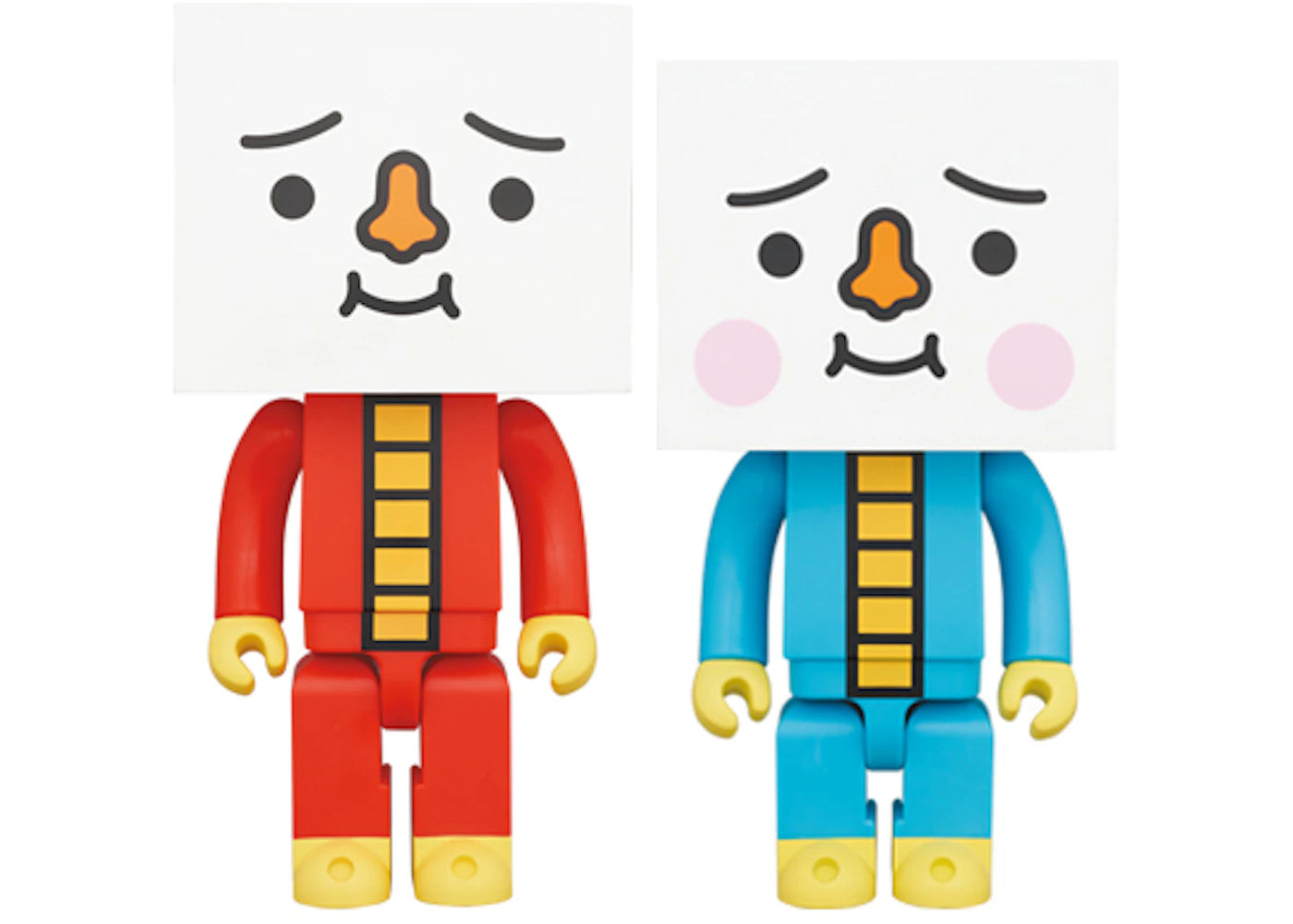 Medicom Kubrick To-Fu Oyako 400% Set Blue Red