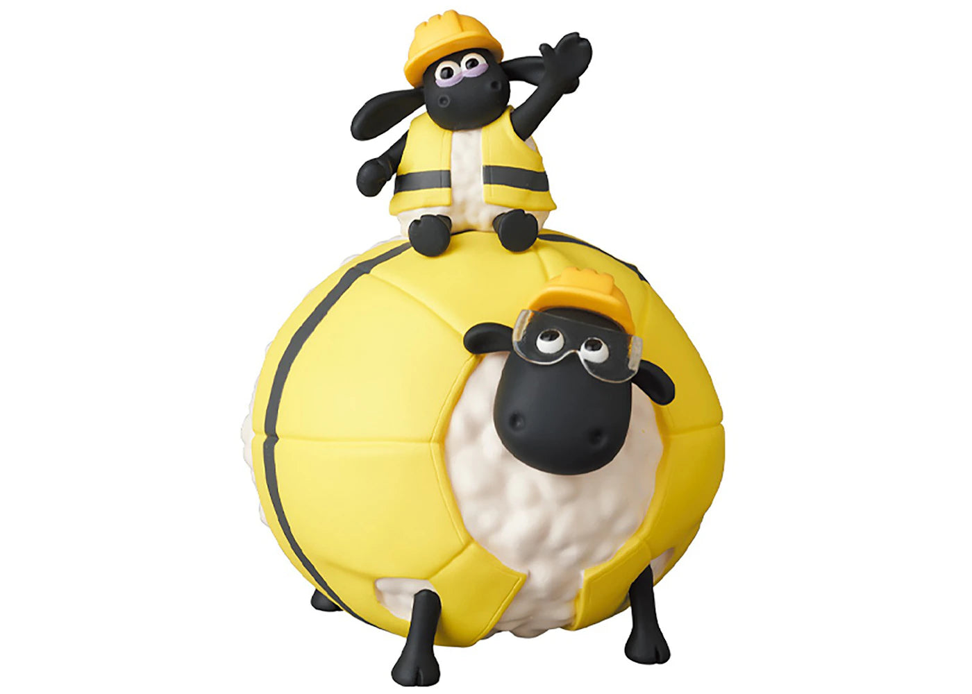 Medicom UDF A Shaun the Sheep Movie Farmageddon Timmy And Shirley Figure Yellow