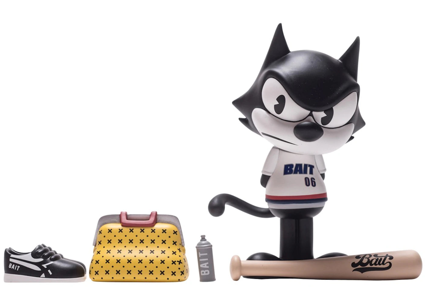 Medicom x Dreamworks x SWITCH Collectibles x Felix the Cat Slugger 6 Inch Figure #6 Portland