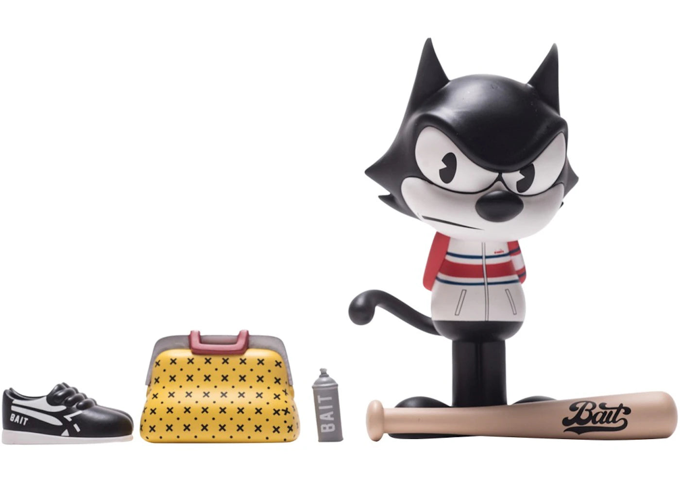 Medicom x Dreamworks x SWITCH Collectibles x Felix the Cat Slugger 6 Inch Figure #9 Hawaii Exclusive