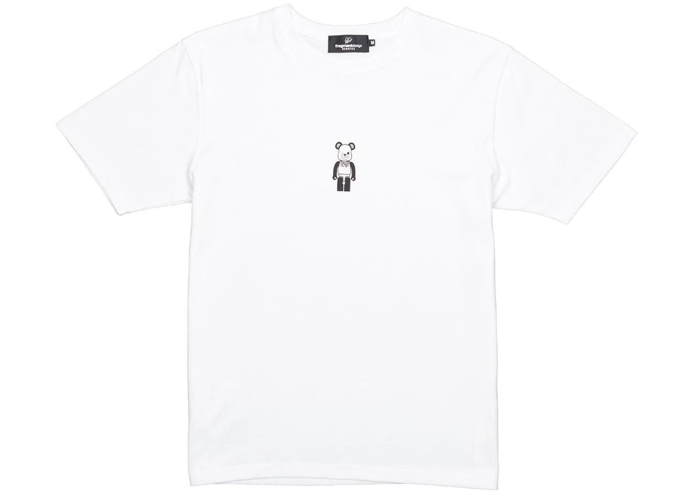 Medicom x Fragment Design x Freemansory Bearbrick Tee White