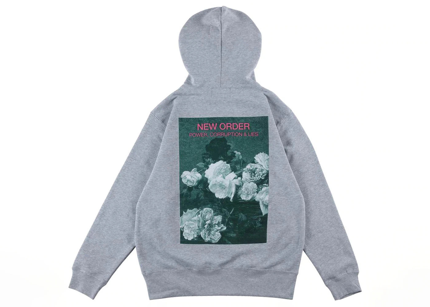 Medicom x Sync Neworder Power Corruption And Lies Pullover Hoodie Heather Grey