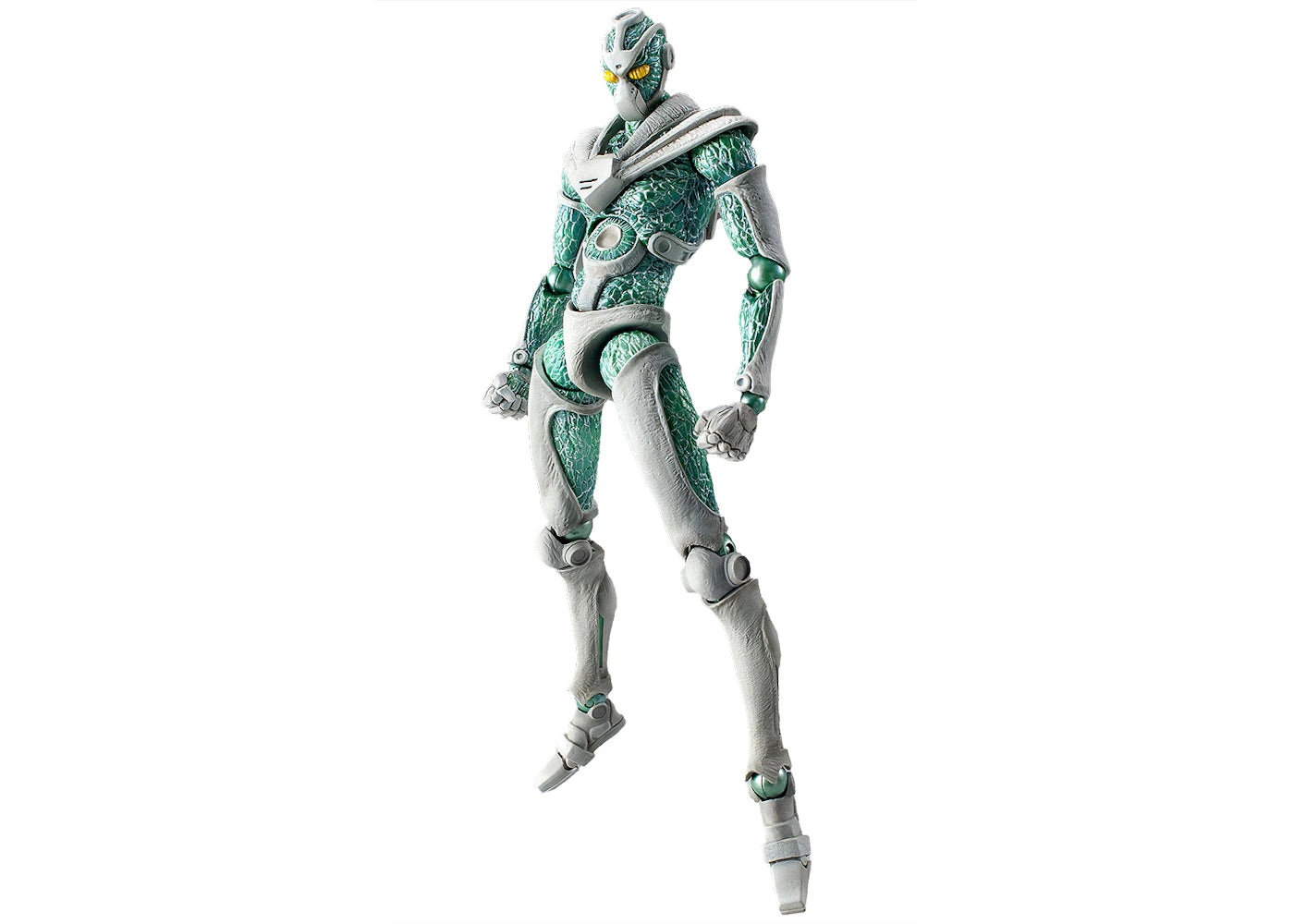 Medicom Super Action Statue JoJo's Bizarre Adventure Part 3 Stardust Crusaders Hierophant Chozokado Action Figure Green