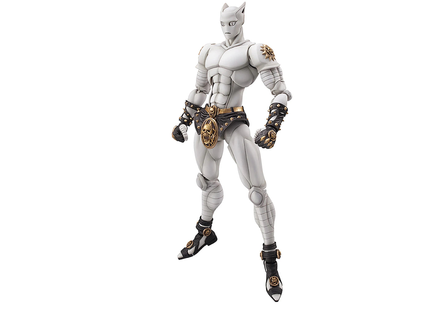Medicom Super Action Statue JoJo's Bizarre Adventure Part 4 Diamond Is Unbreakable Killer Queen Chozokado Action Figure White