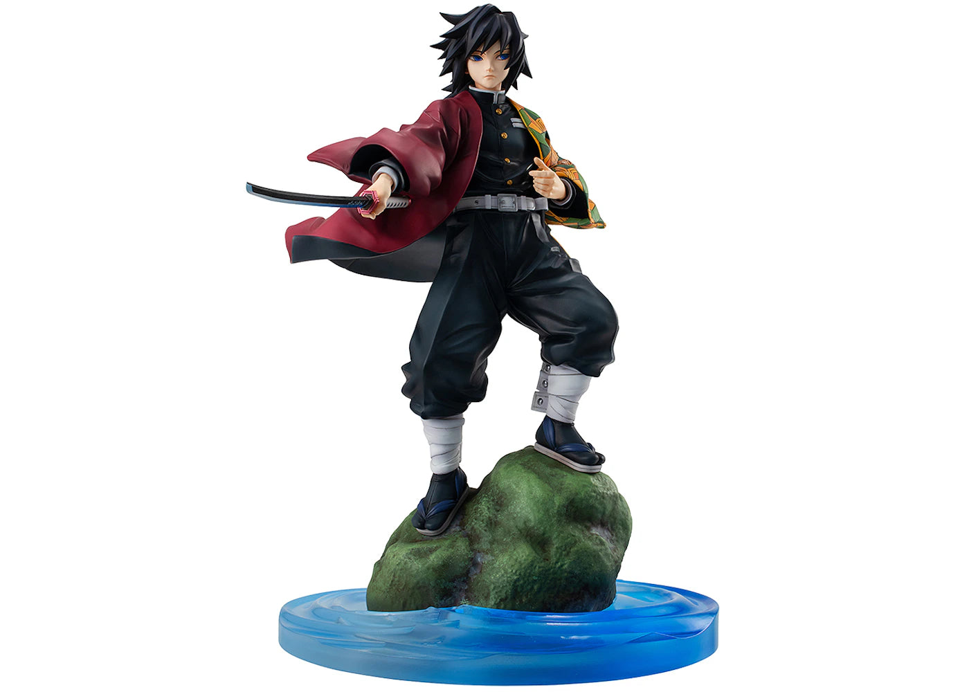 MegaHouse Demon Slayer Kimetsu No Yaiba G.E.M. Series Giyu Tomioka Action Figure Black