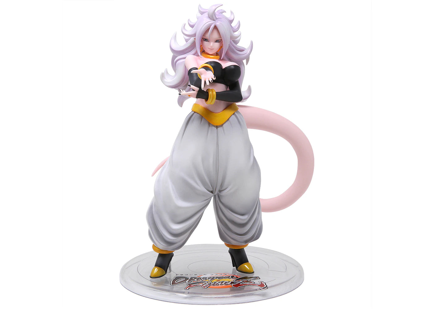 MegaHouse Dragon Ball Gals Android 21 Transformed Version Action Figure White