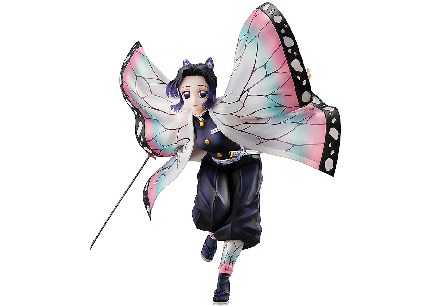 MegaHouse GALS Series Demon Slayer Kimetsu no Yaiba Shinobu Kochou Action Figure Purple