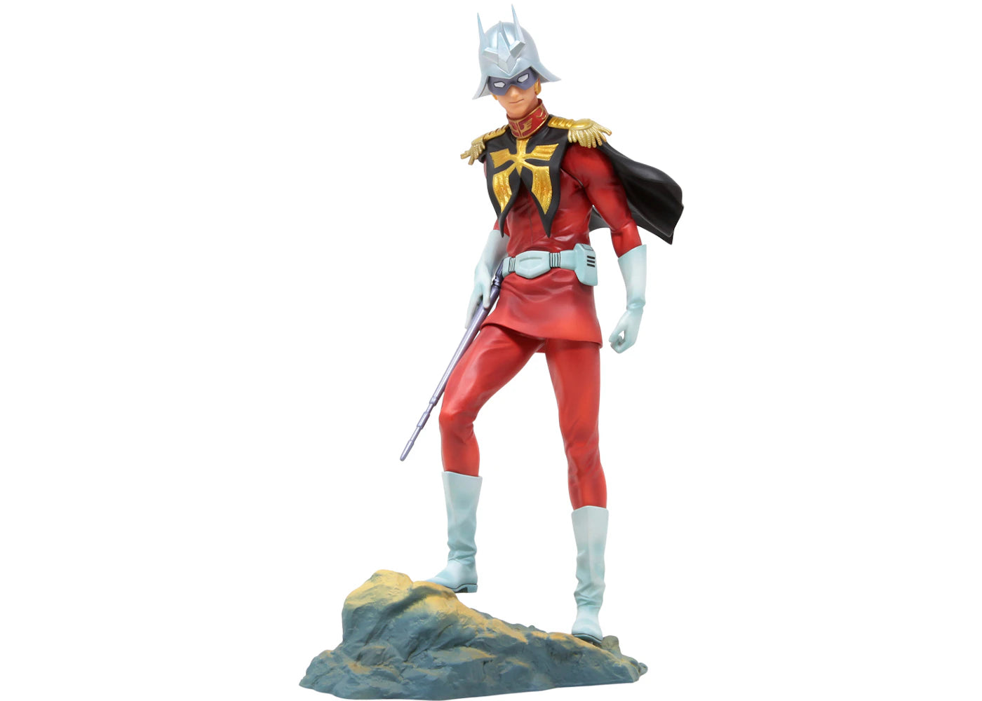 MegaHouse Gundam Guys Generation Mobile Suit Gundam Char Aznable Re-Run Action Figure Red