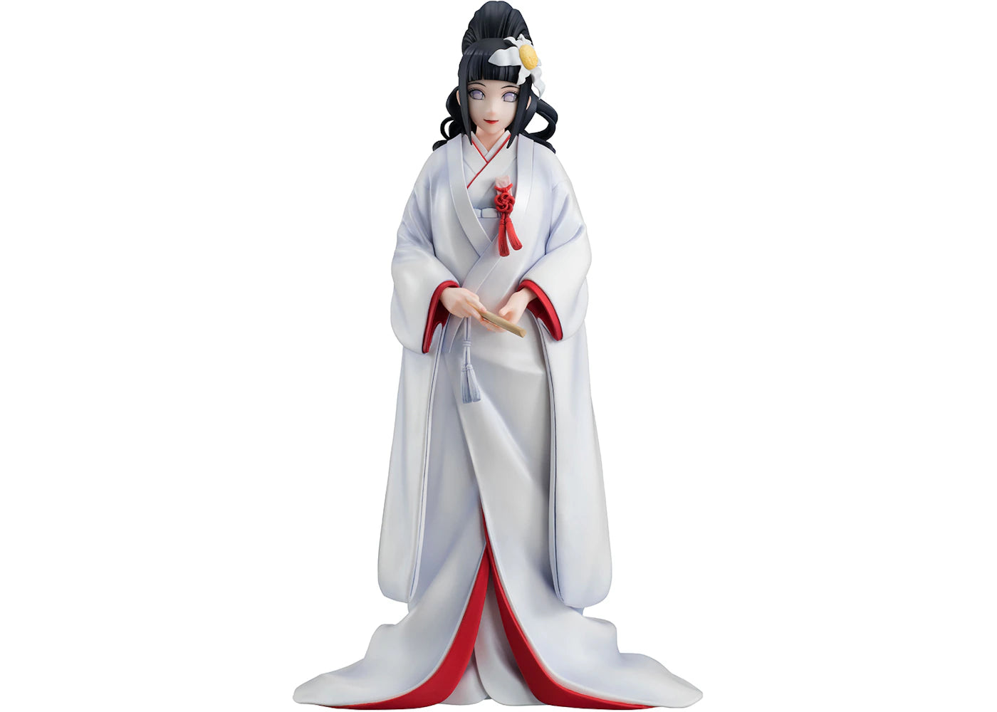 MegaHouse Naruto Gals Gals Naruto Shippuden Hinata Hyuga Congratulations Version Action Figure White