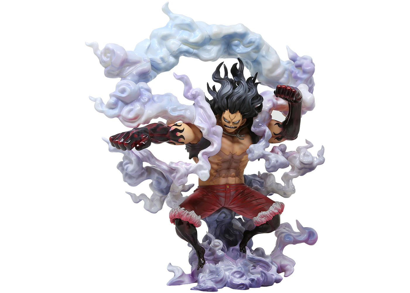MegaHouse One Piece Portrait of Pirates SA-Maximum Monkey D. Luffy Gear 4th Snakeman Action Figure Multi